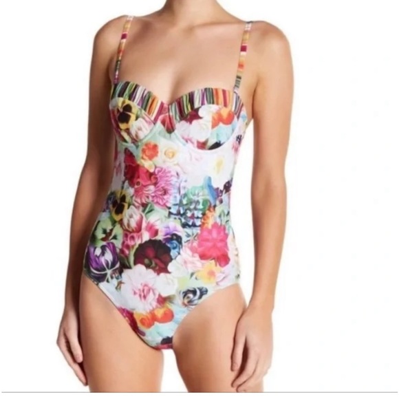 Ted Baker London Swim Ted Baker Imari Floral Print One Piece ted-baker-london-swim-ted-baker-imari-floral-print-one-piece